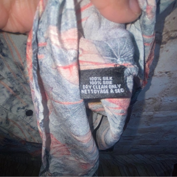 Tolani Silk Sleeveless Shirt Dress Size Medium - Picture 6 of 6